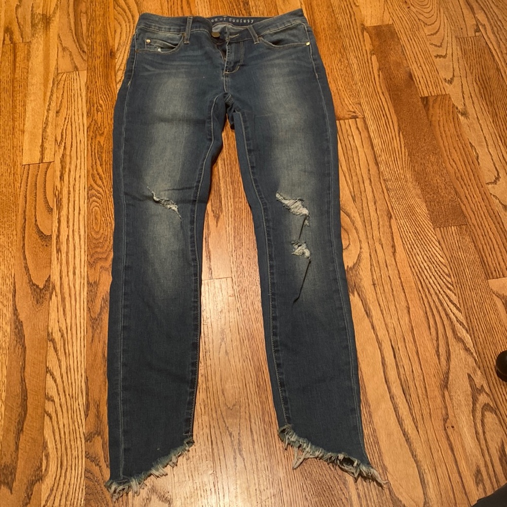 Articles of Society Size 25 Ripped Jeans